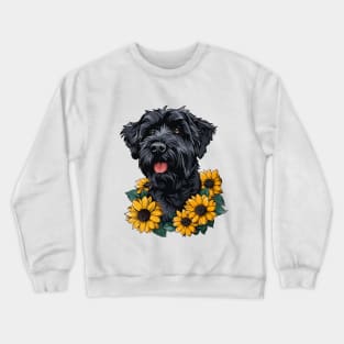 Black Russian Terrier Crewneck Sweatshirt